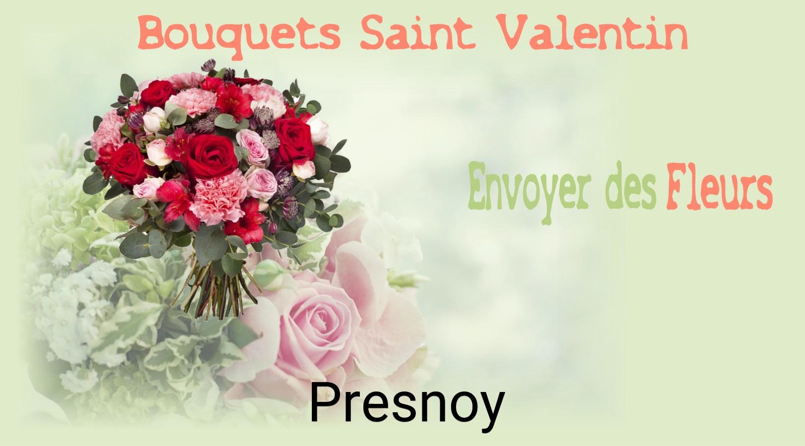 Roses de Saint-Valentin livrées à Presnoy