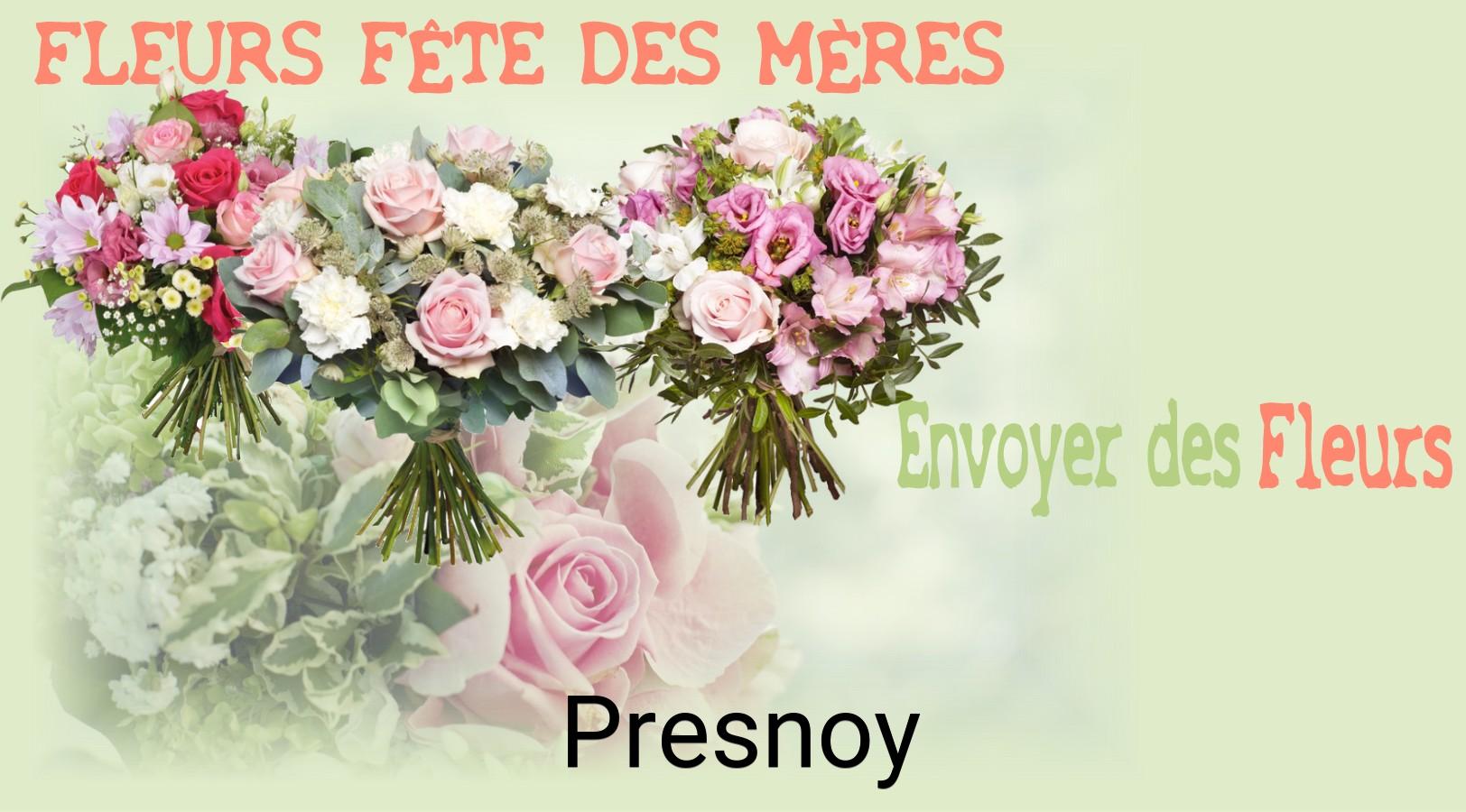 Bouquet de Fête des Mères livré à Presnoy